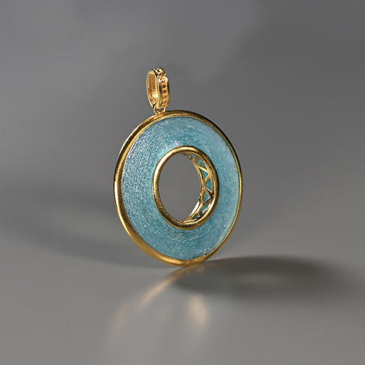 汉代琉璃环“星云”项坠 商品图2