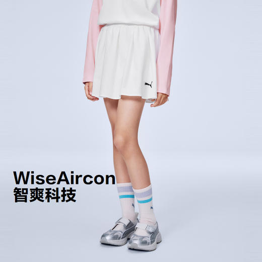 PUMA彪马童装2026春季新款儿童女童短裙吸湿速干活力甜美 商品图1