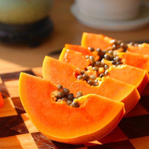 石家庄优选仓库速达，树上熟牛奶木瓜，软甜多汁，果香浓郁，丝滑无渣，净重约6斤/3枚礼盒装 商品图0