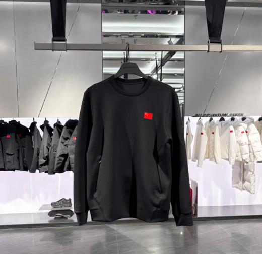 安踏冠军户外套头衫XT2新年款男子春针织圆领运动卫衣152610703 商品图3