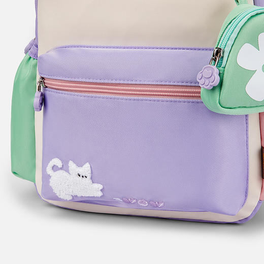 巴拉巴拉儿童休闲包男女童小童双肩包舒适多巴胺配色时尚可爱户外 商品图3