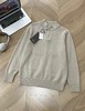 F010712男士宽松剪裁半拉链立领针织衫LM3FC9S 商品缩略图7