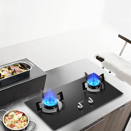 海尔 家用燃气灶 台嵌两用 4.5KW大火力 一级能效JZY-Q235S(20Y)液化气 商品图0