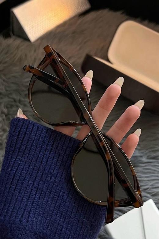 ANSUABEL 复古猫眼玳瑁墨镜 20363 商品图2