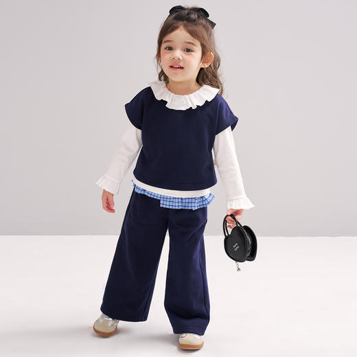 笛莎Deesha 2026春季女童套装 商品图1