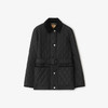 BURBERRY 巴宝莉 女士马术骑士设计标签绗缝尼龙夹克棉服 黑色 8110378 A1189 商品缩略图0