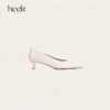 heelz设计师手工鞋履 ｜H 小猫跟V口羊皮单鞋  4.5 公分 商品缩略图0