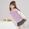 笛莎Deesha 2026春季女童时尚学院风拼色棒球服外套 商品缩略图2