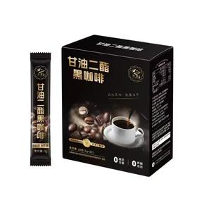 云南保山特产甘油二酯黑咖啡，60g/盒