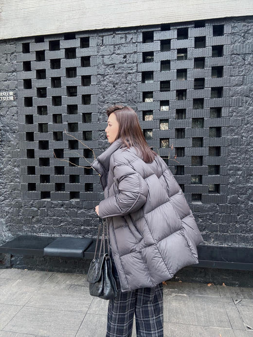 【2026春】噢蜜ooomeooo格纹直筒裤不加绒 商品图3