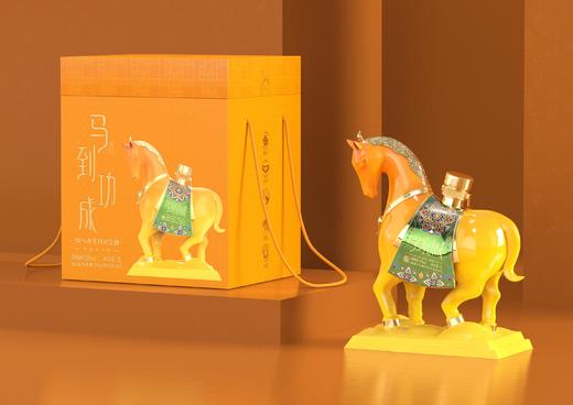 2026年 马年生肖酒 马到功成 52° 1L  生肖酒系列 礼盒装 商品图2