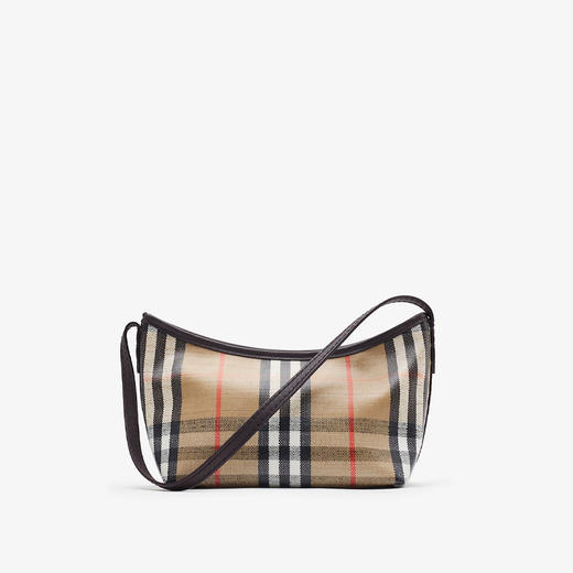 BURBERRY 巴宝莉 女士马术骑士徽标贴片迷你高地提挎包 格子 8112278 B9368 商品图2