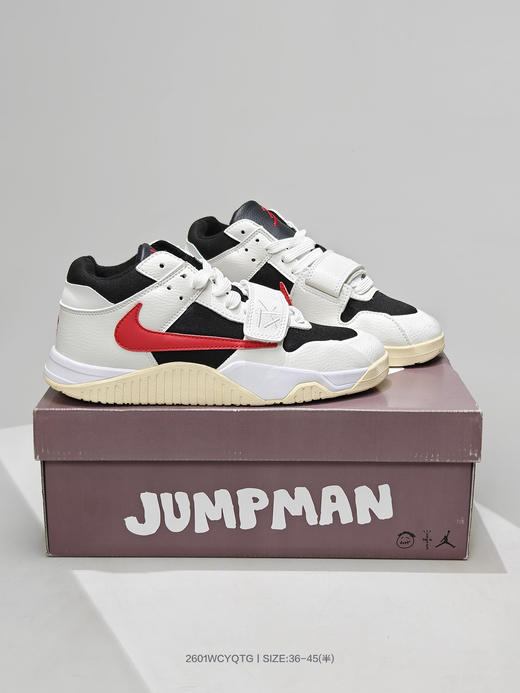 耐克ravis Scott x Air Jordan Executive The Check 联名款AJ 1倒钩魔术贴魔术扣 商品图0