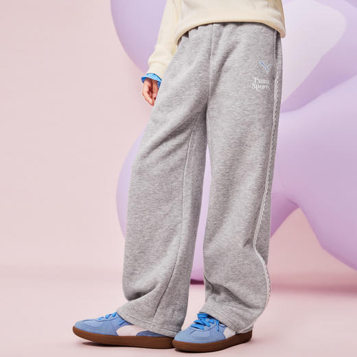 PUMA彪马官方正品 新款儿童女童秋冬长裤休闲裤时髦甜美运动风 商品图2