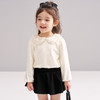 笛莎Deesha 2026春季女童气质甜美蕾丝翻领长袖T恤 商品缩略图4
