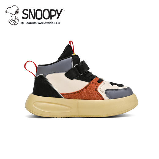 【史努比】儿童休闲鞋男女校园小白鞋高帮运动鞋26-37 商品图5