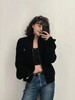 F010717秋冬氛围感拉满！精典立领拉链针织毛衣外套男女同款 商品缩略图3