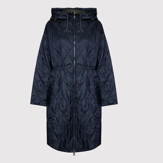 MAXMARA 女士 ARDEA 连帽绗缝派克大衣 深蓝色 ARDEA 54960119 002 商品图0