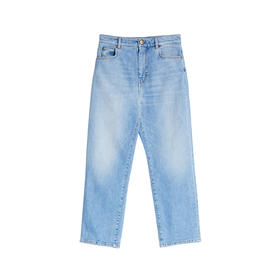 MAXMARA 女士 RAFIA 直筒休闲牛仔裤 蓝色 RAFIA 51810227 009