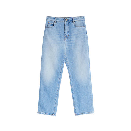 MAXMARA 女士 RAFIA 直筒休闲牛仔裤 蓝色 RAFIA 51810227 009 商品图0