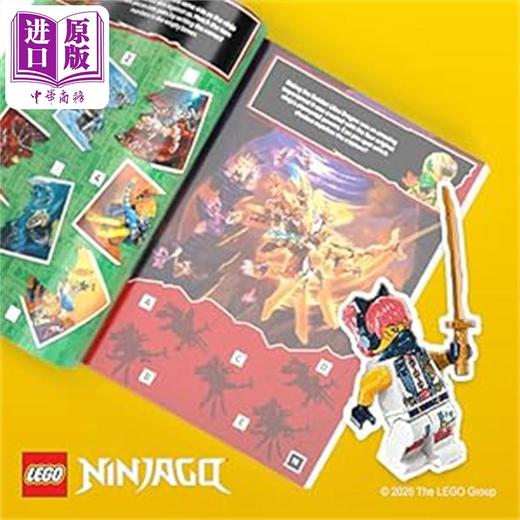 【中商原版】乐高幻影忍者 伟大战役寻宝贴纸活动书 LEGO NINJAGO 英文原版 LEGO 商品图2