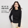 【1/21新品】熙世界软壳户外连帽上衣女2025年秋冬新款修身长袖正肩T恤打底衫 商品缩略图1