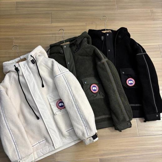 F010745新款红标口袋撞色立领泰迪羊羔毛外套男女同款 商品图1