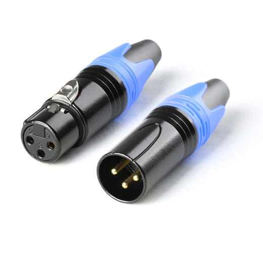 爆款★DMX512【新款@卡侬头】镀金芯全铜3三芯卡农接麦克风舞台灯光话筒音频信号转接插头XLR平衡头卡农插头 卡龙头 卡隆头 话筒头 音频头 音响头 音频平衡接功放调音台等音响工程 商品图9