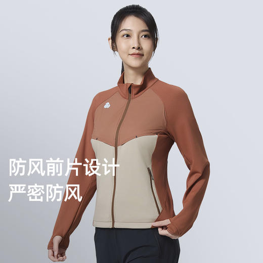 +【乐粉专属】SCALER/思凯乐男女款跑步针织夹克吸湿透气运动上衣 F2505408 商品图3