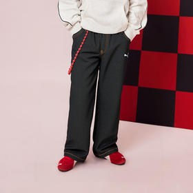 PUMA彪马官方正品新款儿童童装长裤牛仔裤休闲时尚