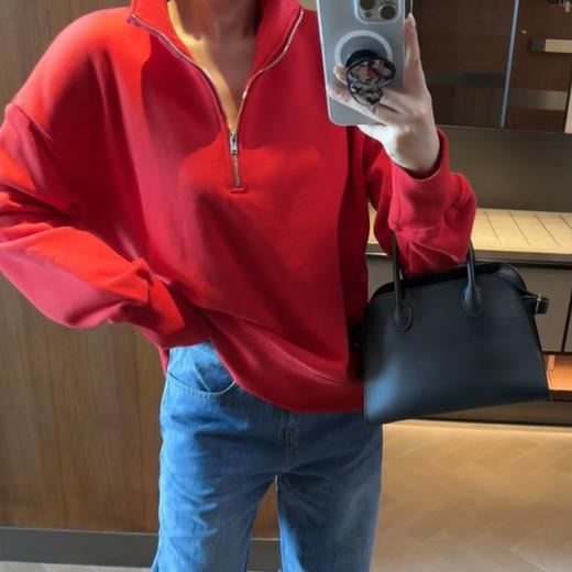 The ROW的这款半拉链卫衣 商品图1