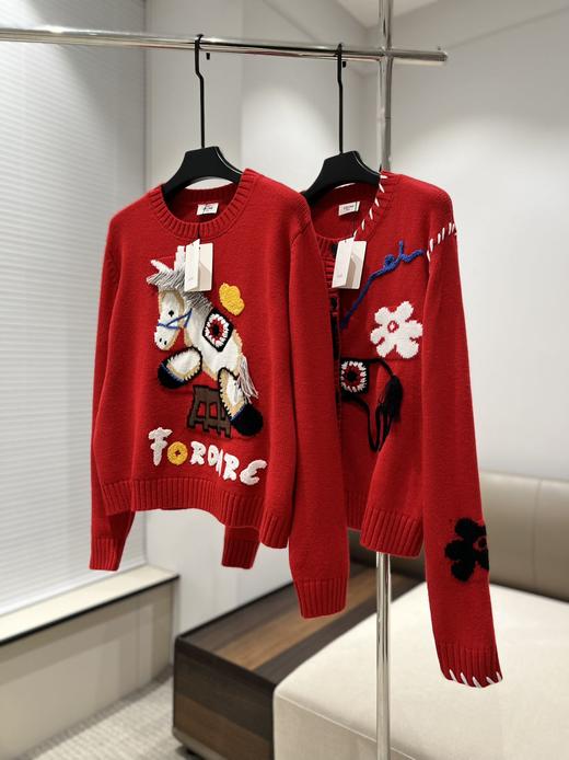 赛琳 马年新春限定女款针织衫(SS) 商品图2