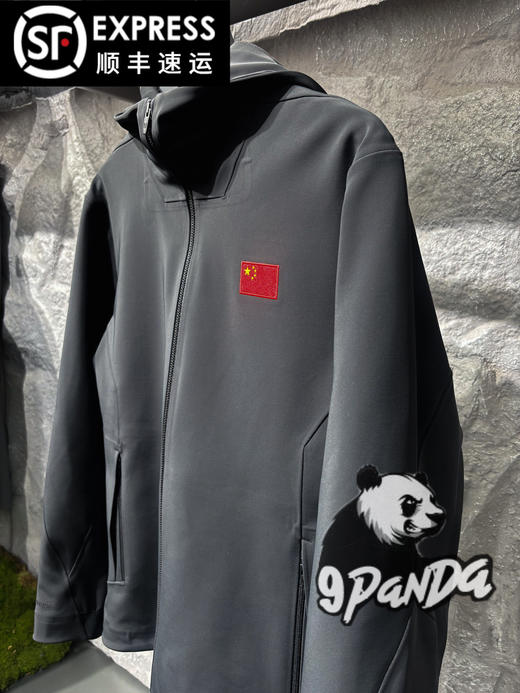 安踏冠军2026春装新款男士梭织运动上衣软壳新年红外套152610606 商品图2