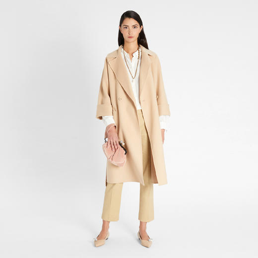 MAXMARA 女士混纺羊毛大衣 米色 50110317 031 商品图1