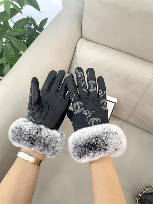 秋冬特惠💰230 香奈儿触屏女款手套 女士新款高档羊皮手套 商品图8