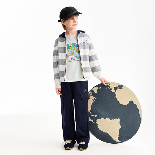 【实体店同款】男童全腰针织单裤春季新款安奈儿童装AB616035 商品图5