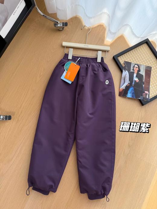 F010732冬日里的小暖炉石墨烯户外三防棉裤儿童款休闲裤 商品图2