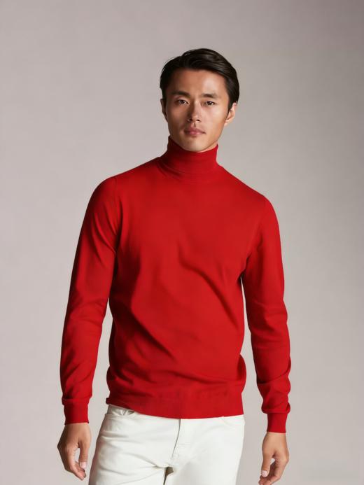 元单M.D 羊绒混纺 针织高领长袖 CX250 商品图1