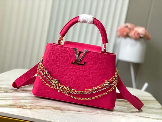 秋冬特惠💰1730 渠道级LV 新品 te级LV 动态芯片 M26507/M48865紫玫红光线链条款 商品图0