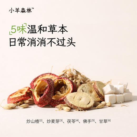 健脾开胃组（古方四神饮+山楂麦芽茶）月用量 商品图7