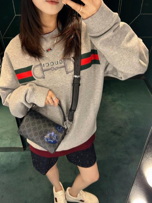 中性款马年logo刺绣卫衣hu012 商品图4