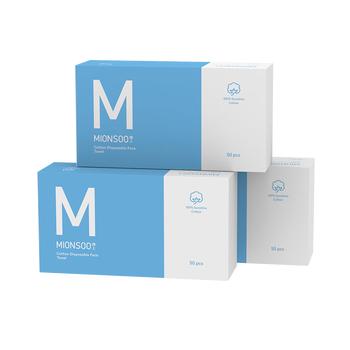 棉上一次性洗脸巾3盒 全棉洁面巾擦脸化妆棉 纯棉毛巾棉柔巾 商品图5