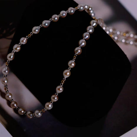 ji光akoya 巴洛克 微瑕 配件925银 商品图3