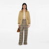 BURBERRY 巴宝莉 女士马术骑士设计标签绗缝尼龙夹克棉服 卡其色 8110376 B8626 商品缩略图4