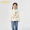 巴拉巴拉童装儿童卫衣女童春装小童圆领卡通趣味印花上衣甜美可爱 商品缩略图0