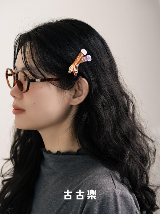 古古楽gugu经典古诗醋酸发饰 | 融合经典元素、寓意美好、独特原创设计、时尚个性 商品图1