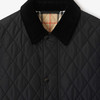BURBERRY 巴宝莉 男士马术骑士设计标签绗缝尼龙谷仓夹克棉服 黑色 8110356 A1189 商品缩略图2