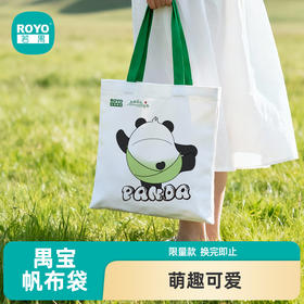 若禺禺宝帆布手提袋挎包20周年纪念款