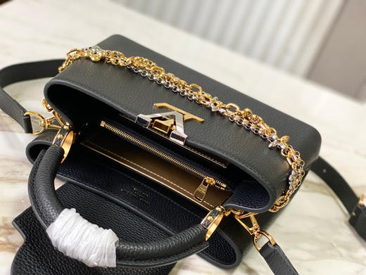 秋冬特惠💰1730 渠道级LV 新品 te级LV 动态芯片 M26814/M48865黑金光线链条款 商品图4