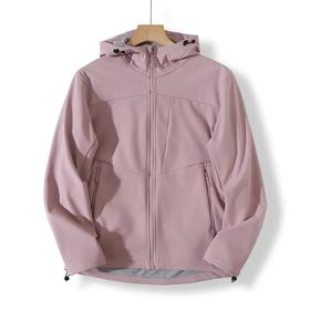 茑平替系列男女同款防风保暖防泼水防刮耐磨户外山系软壳冲锋衣外套